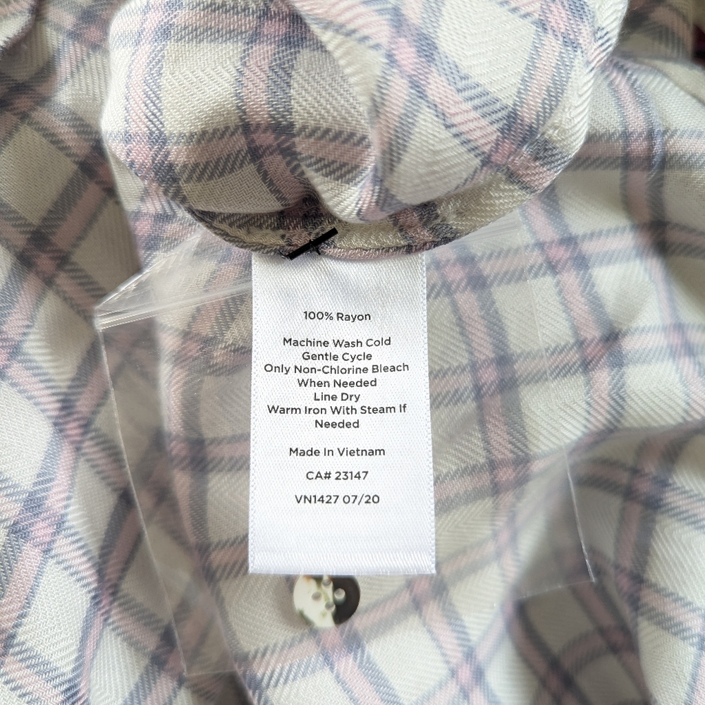Talbots | Petite | Ruffle Detail Blouse - Picture 10 of 10